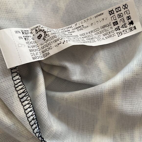 ZARA Chain Print Peplum Trendy Tunic Dress M BLOGGERS Favourite - Picture 8 of 11